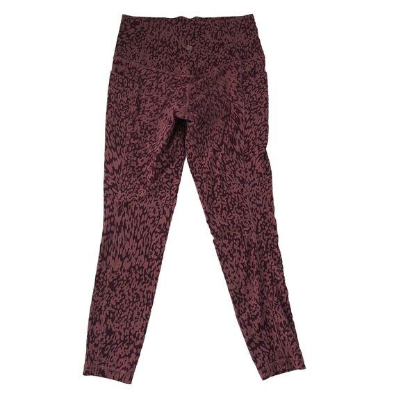 Athleta Women's Salutation Stash Pocket II Leggings Animal Print Small Petite - Picture 3 of 13